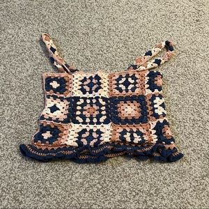 American eagle crochet tank